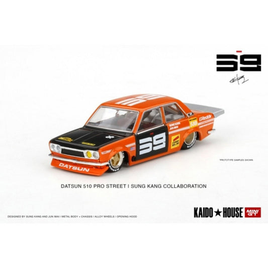 Datsun 510 Pro Street (Kaido House Custom) in Orange