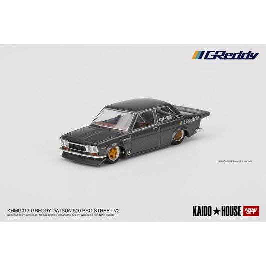 Datsun 510 Pro Street (Kaido House Greedy) in Gun Metal Grey