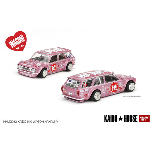 Datsun 510 Wagon Hanami V2 (Kaido House RHD) in Pink