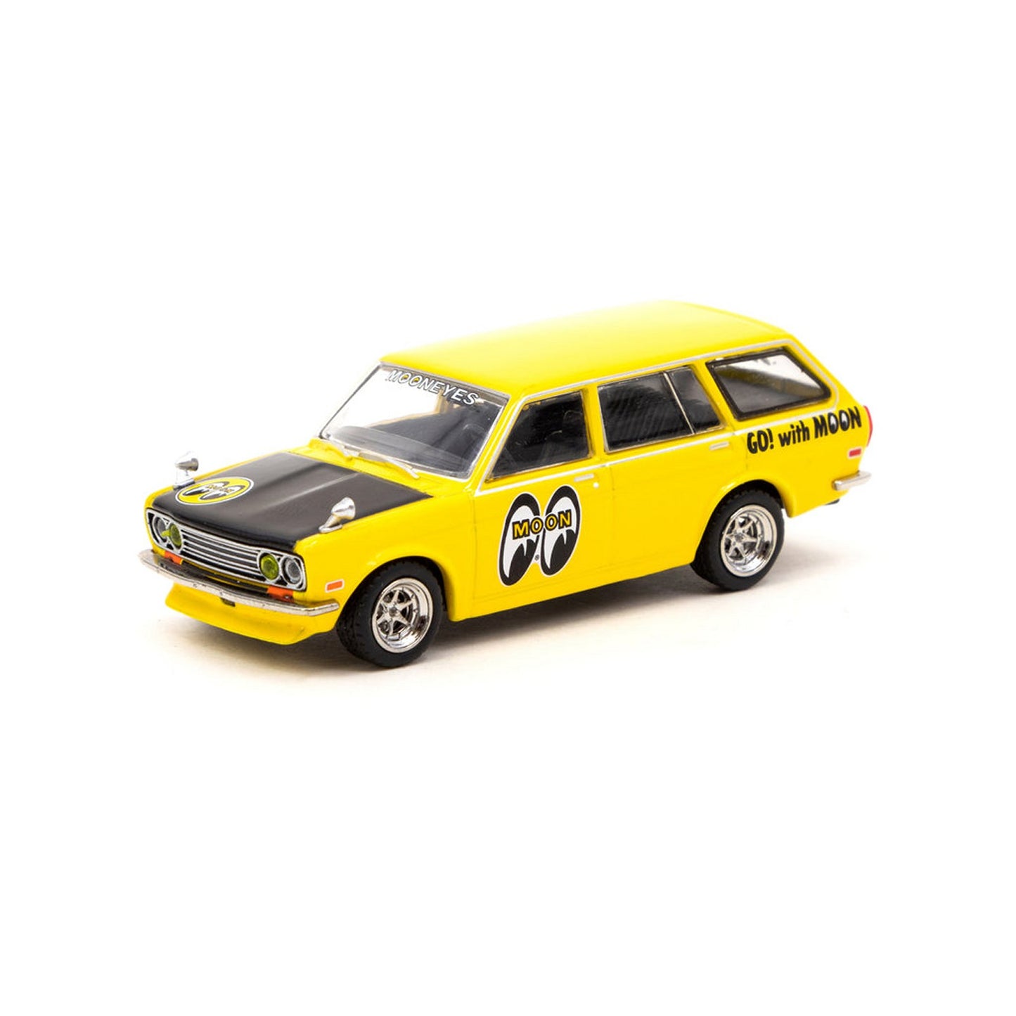 Datsun Bluebird 510 Wagon (Mooneyes) in Yellow