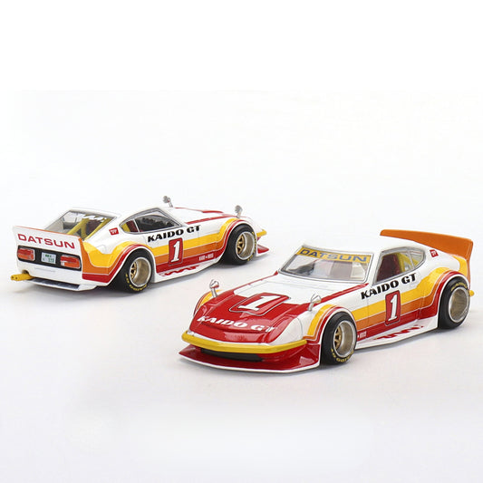 Datsun Fairlady Z Kaido House (GT V1) in White/Red/Orange