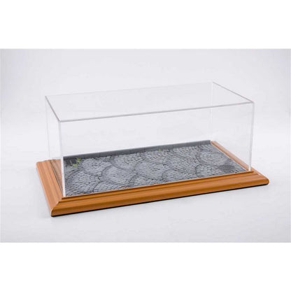 Diorama Based Display Case (Stone Street) in Brown/Grey