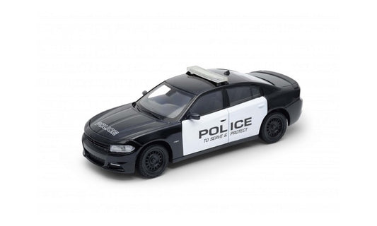 Dodge Charger RT Police Pursuit (2016) in Black and White