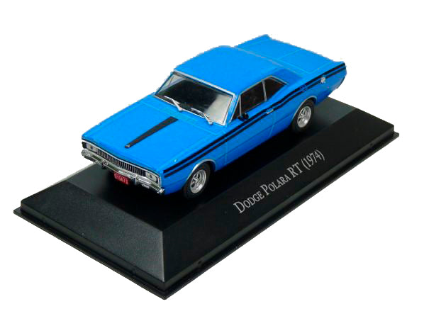 Dodge Polara RT (1974) in Blue/Black