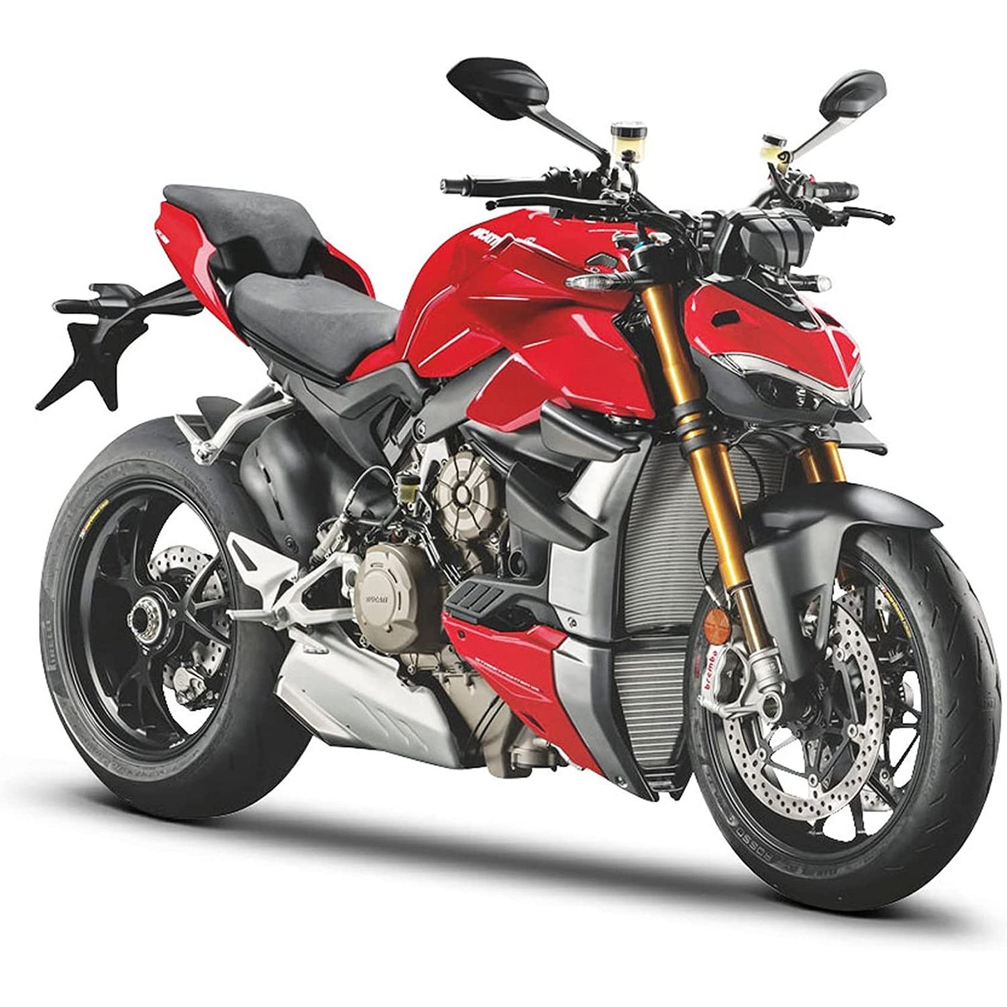 Ducati Super Naked V4S in Red