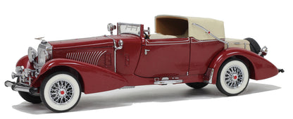 Duesenberg Model J Victoria (1933) in Red