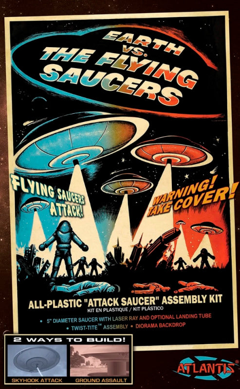 Earth vs The Flying Saucers (Attack Saucer) [Kit]