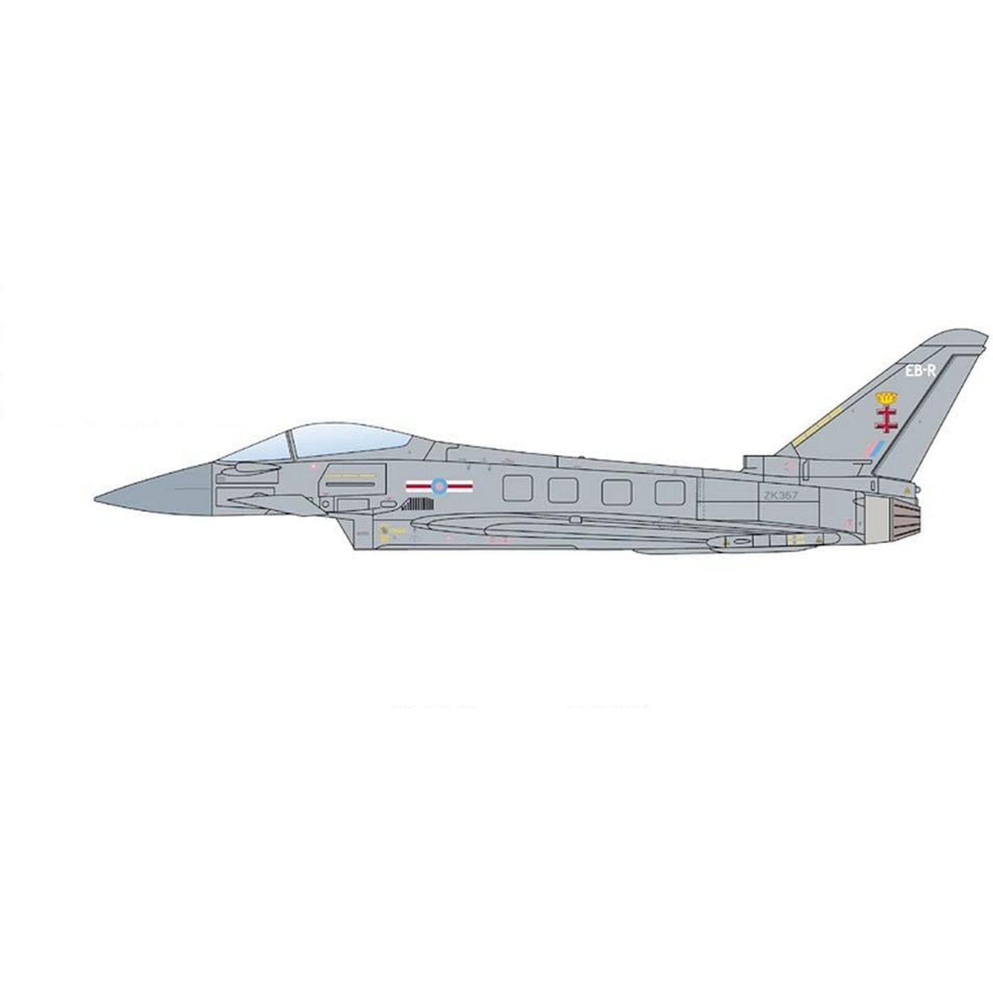Eurofighter Typhoon (In RAF Service) [Kit]