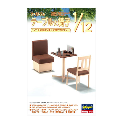 Family Restaurant Table and Chair [Kit]