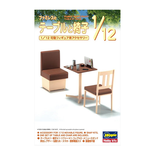 Family Restaurant Table and Chair [Kit]
