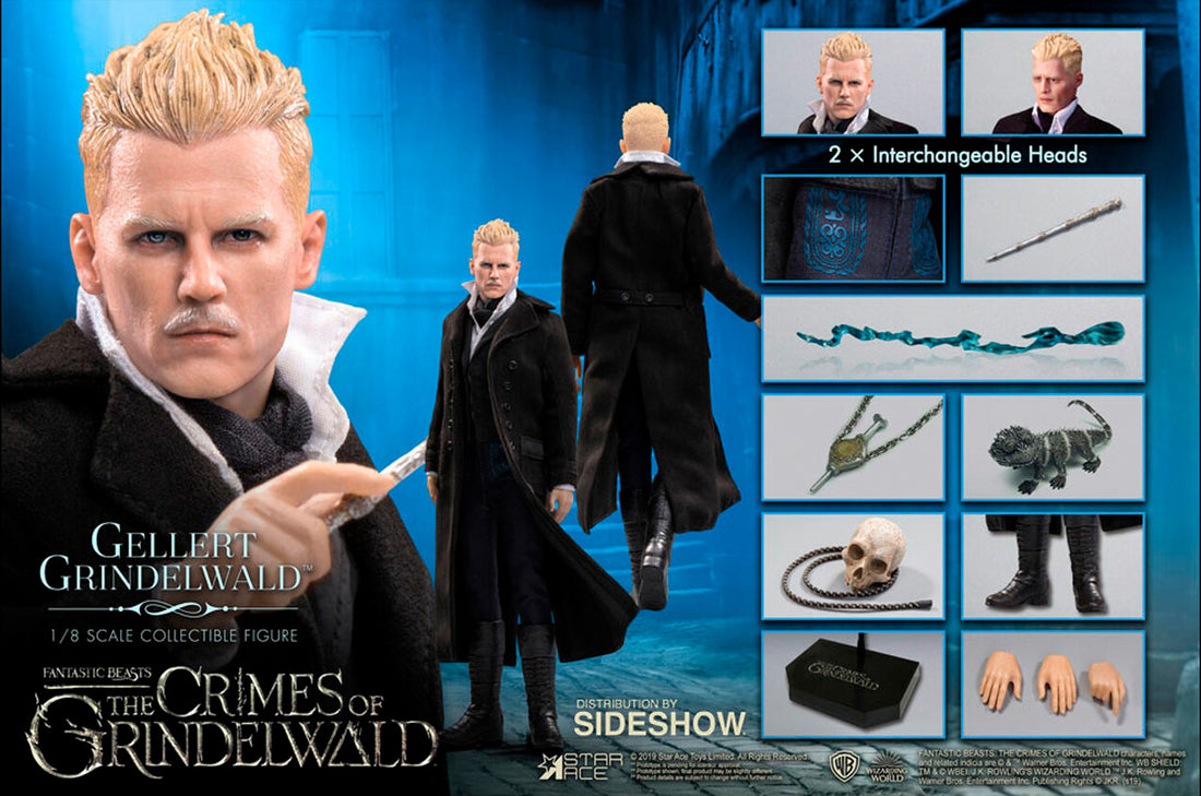 Gellert Grindelwald Figure From Fantastic Beasts The Crimes of Grindelwald
