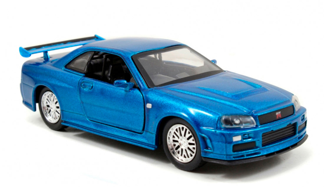 Nissan Skyline GT-R BNR345 From Fast And Furious in Metallic Blue