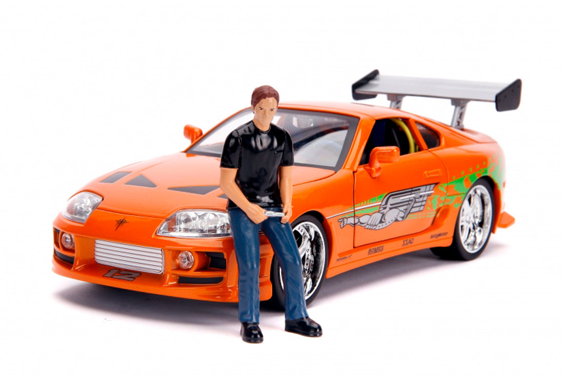 Toyota Supra From Fast And Furious in Orange