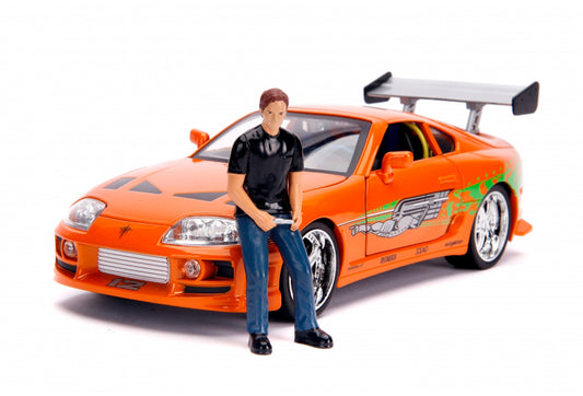 Toyota Supra From Fast And Furious in Orange