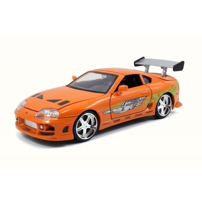 Toyota Supra From Fast And Furious in Orange
