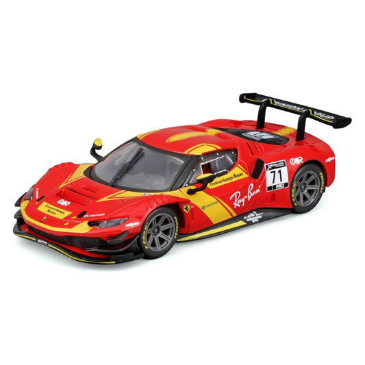 Ferrari 296 GT3 (Racing 2022) in Red/Yellow