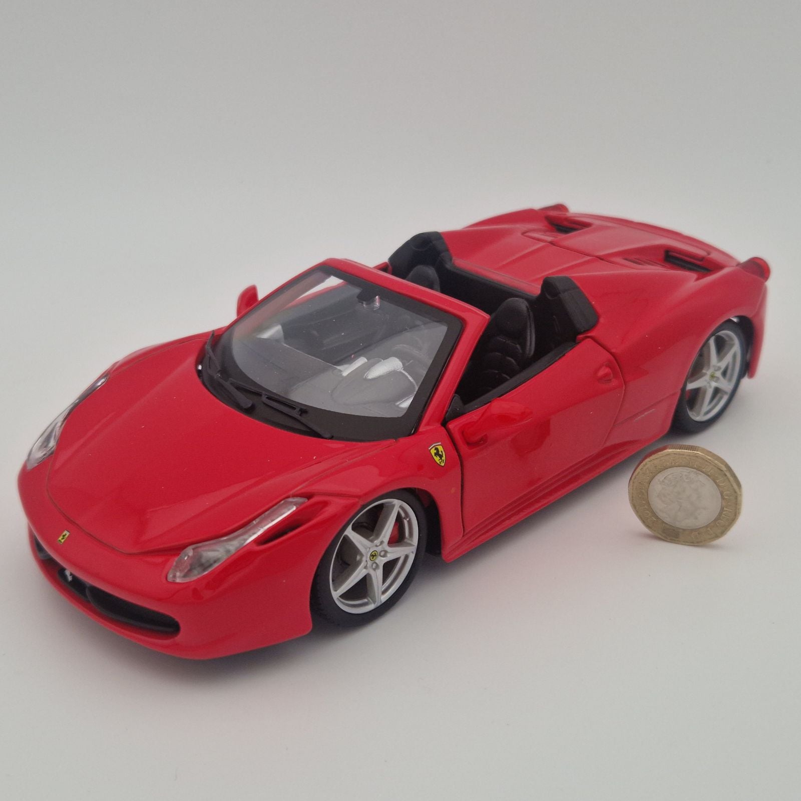 Ferrari 458 Spider in Red | Bburago Collectible – MiniModelShop