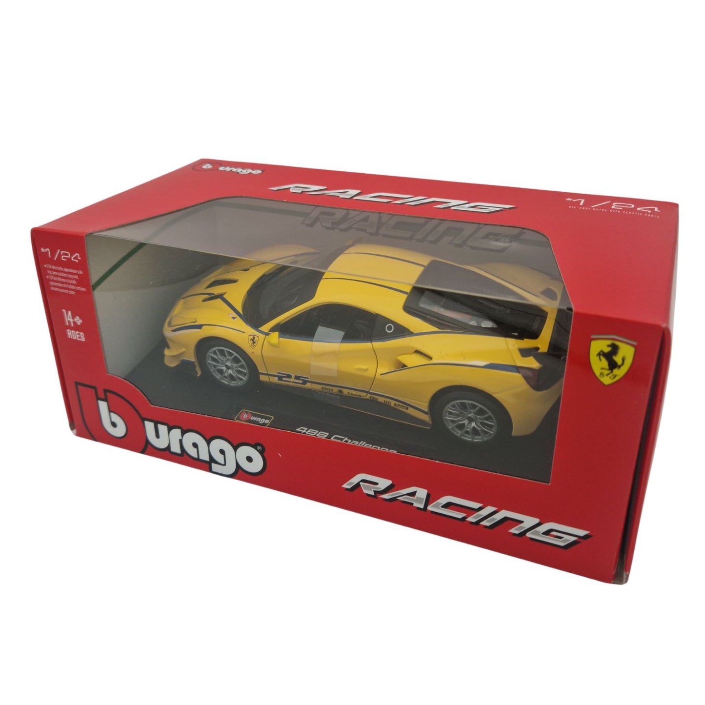 Ferrari 488 Challenge in Yellow