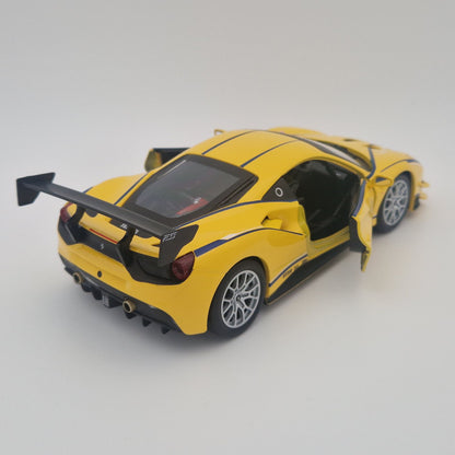 Ferrari 488 Challenge in Yellow