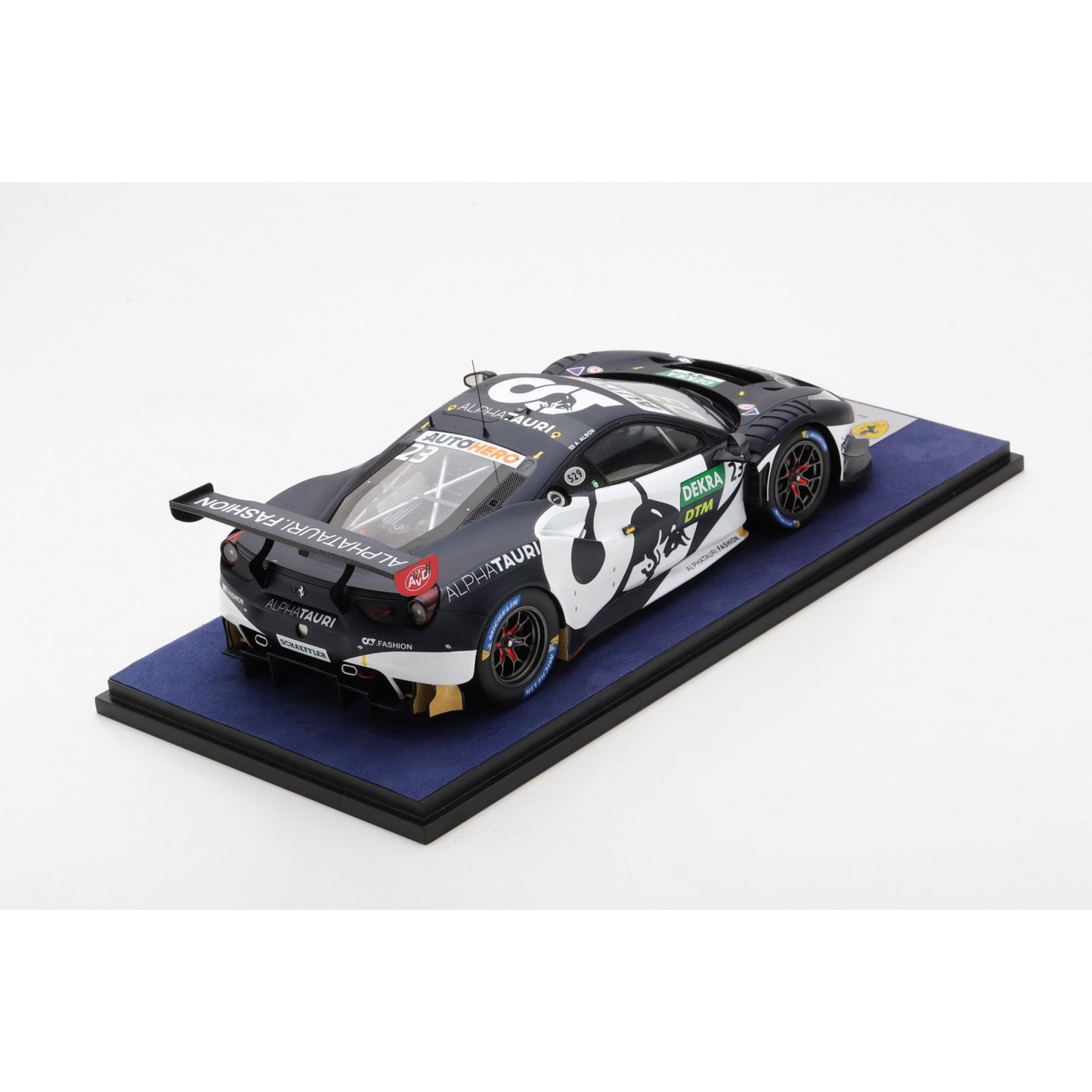 Ferrari 488 GT3 EVO AF Corse Alexander Albon (AlphaTauri DTM 2021) in Navy/White