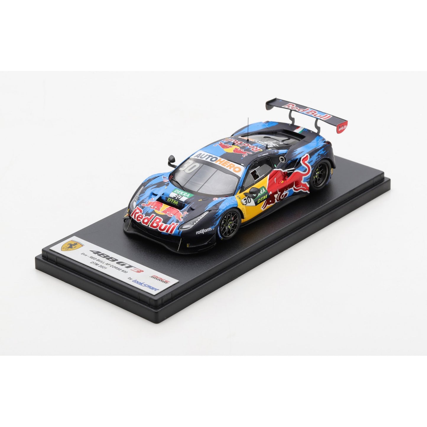 Ferrari 488 GT3 EVO Liam Lawson (DTM Redbull AF Corse 2021) in Blue