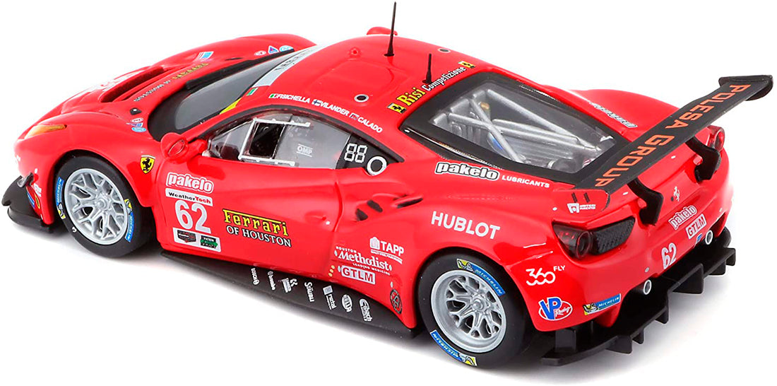 Ferrari 488 GTE (#62 2017) in Red