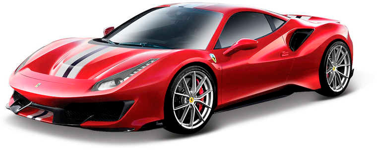 Ferrari 488 Pista (Race and Play) in Red
