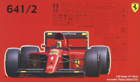Ferrari 641/2 Alain Prost (Mexico/France GP 1990) [Kit] in Red