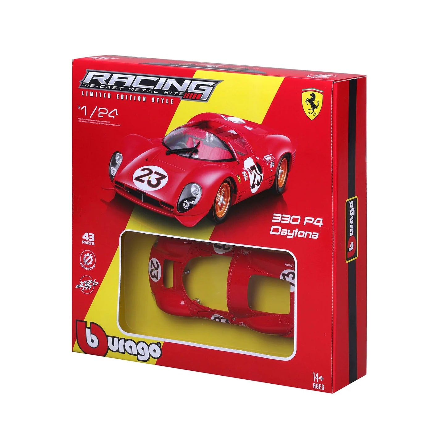 Ferrari Daytona 330 (P4 1967) [Kit] in Red