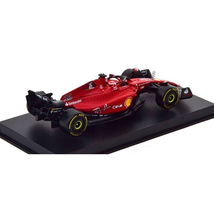 Ferrari F1-75 Charles Leclerc (With Helmet 2022) in Red