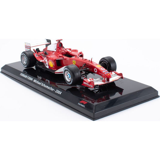 Ferrari F2004 Michael Schumacher (Blister Packaging 2004) in Red