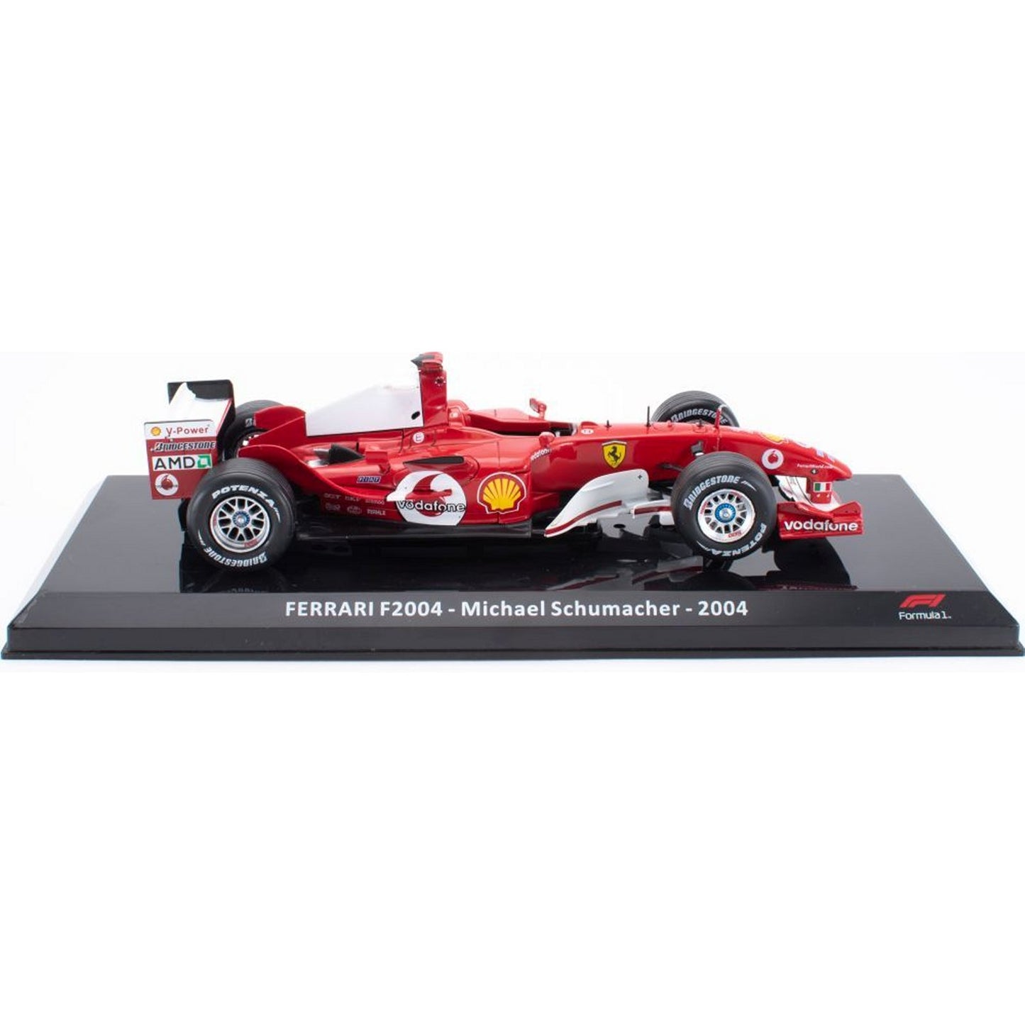Ferrari F2004 Michael Schumacher (Blister Packaging 2004) in Red