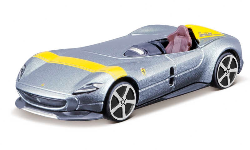 Ferrari Monza SP1 in Silver/Yellow