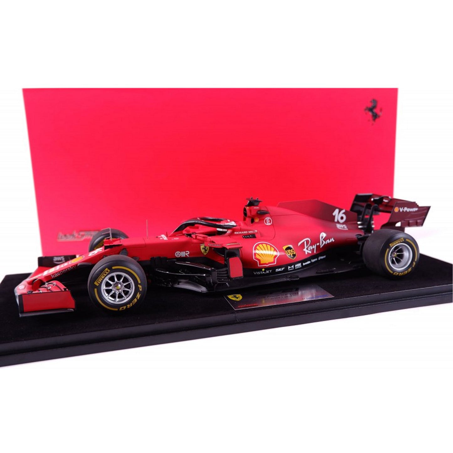 Ferrari Scuderia SF21 Charles Leclerc (2nd British GP 2021) in Red