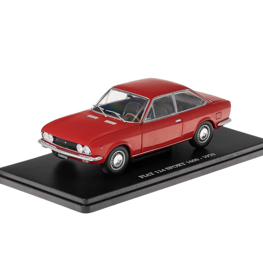 Fiat 124 Sport 1600 (NO DISPLAY CASE 1970) in Red