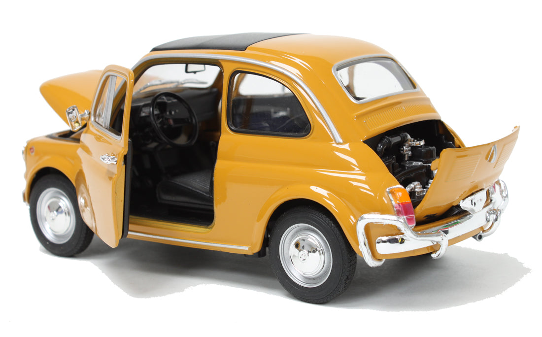 Fiat 500 in Yellow