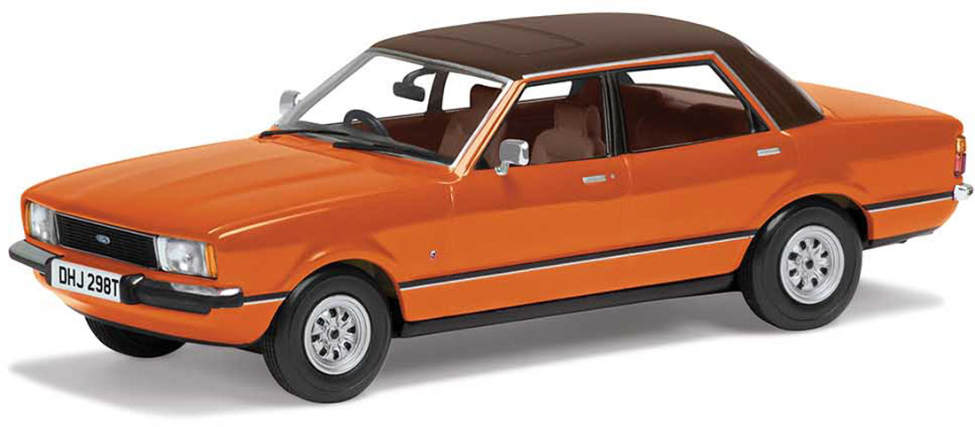 Ford Cortina Mk 4 Ghia in Signal Orange