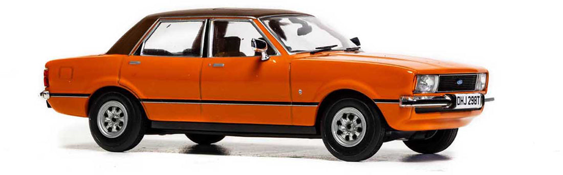 Ford Cortina Mk 4 Ghia in Signal Orange