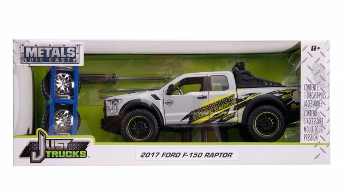 Ford F-150 Raptor (Just Trucks) in White