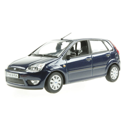 Ford Fiesta Mk5 (5 Door 2002) in Dark Blue