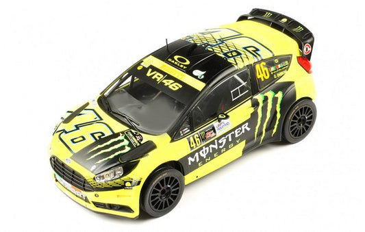 Ford Fiesta RS WRC (Monza Rally 2015) in Black and Yellow