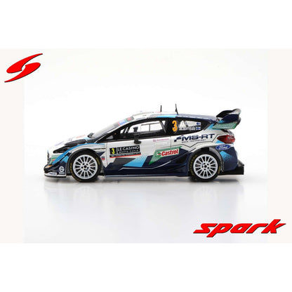 Ford Fiesta WRC T.Suninen/M.Markkula (Monte Carlo Rally 2021) in White/Blue
