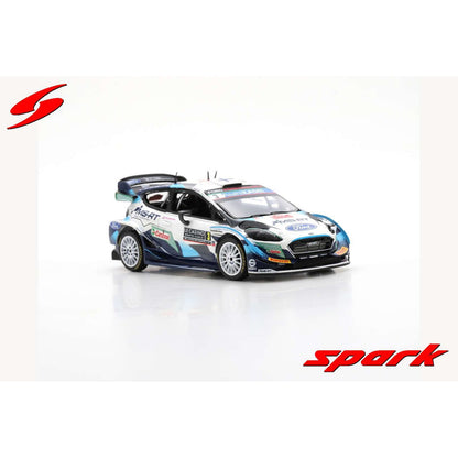 Ford Fiesta WRC T.Suninen/M.Markkula (Monte Carlo Rally 2021) in White/Blue