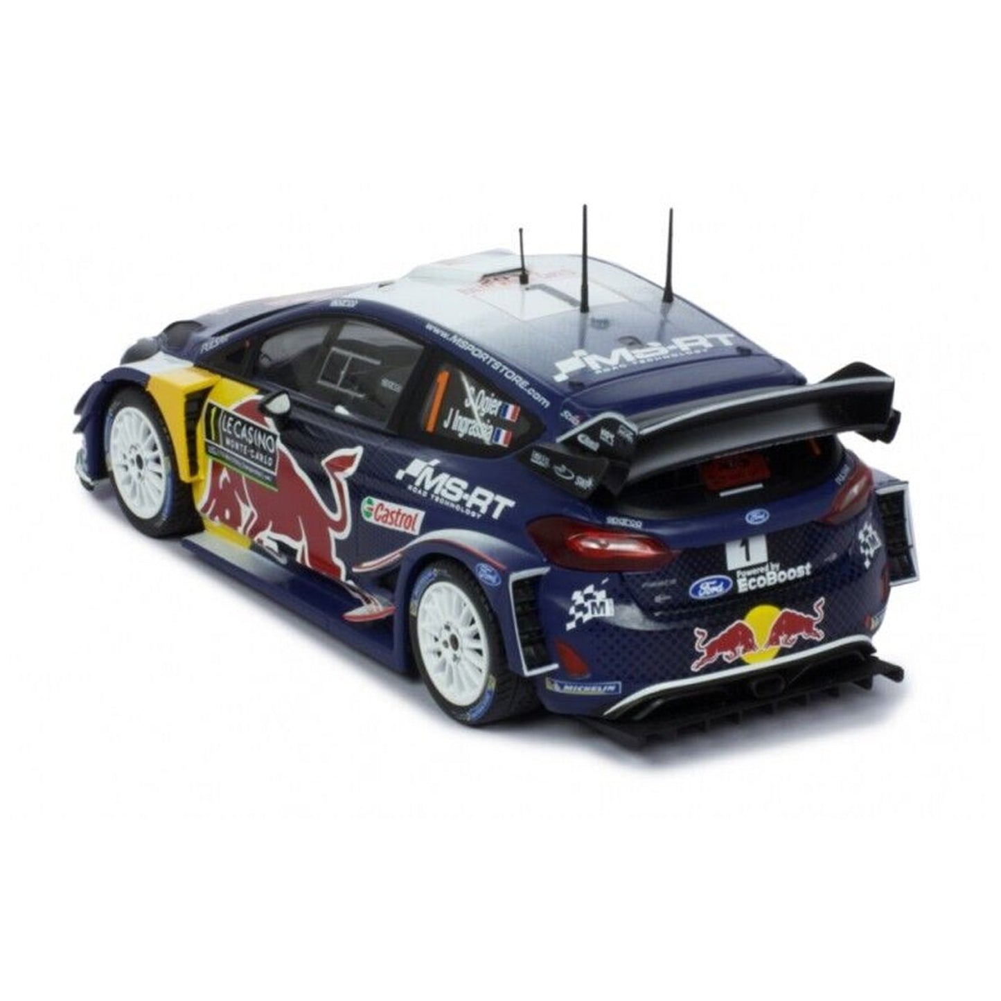 Ford Fiesta WRC No.1 S.Ogier/J/Ingrassia (Winner Monte Carlo Rally 2018) in Blue/white