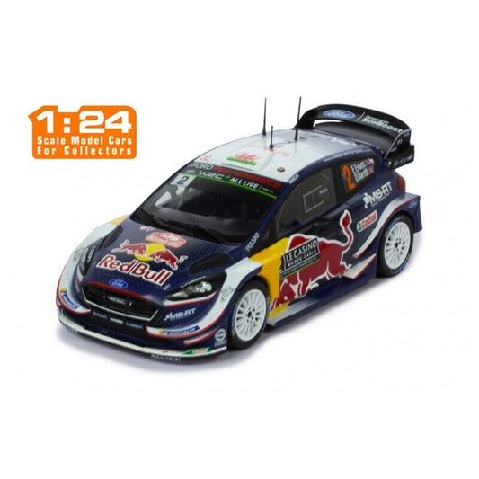 Ford Fiesta WRC No.2 E.Evans/D.Barritt (Mote Carlo Rally 2018) in Blue/White