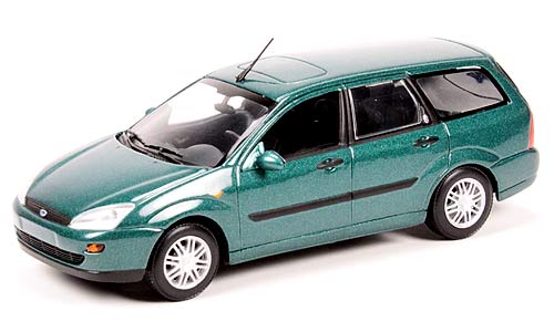 Ford Focus Mk I Estate (2002) in Metallic Green