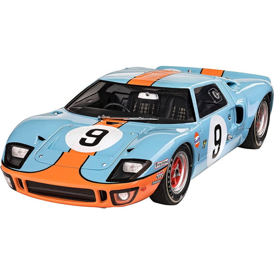Ford GT-40 (Le Mans 1968 and 1969) [Kit] in Blue/orange