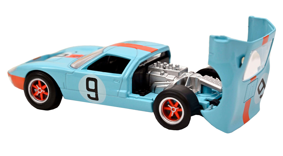 Ford GT 40 (No 9) in Blue/Orange