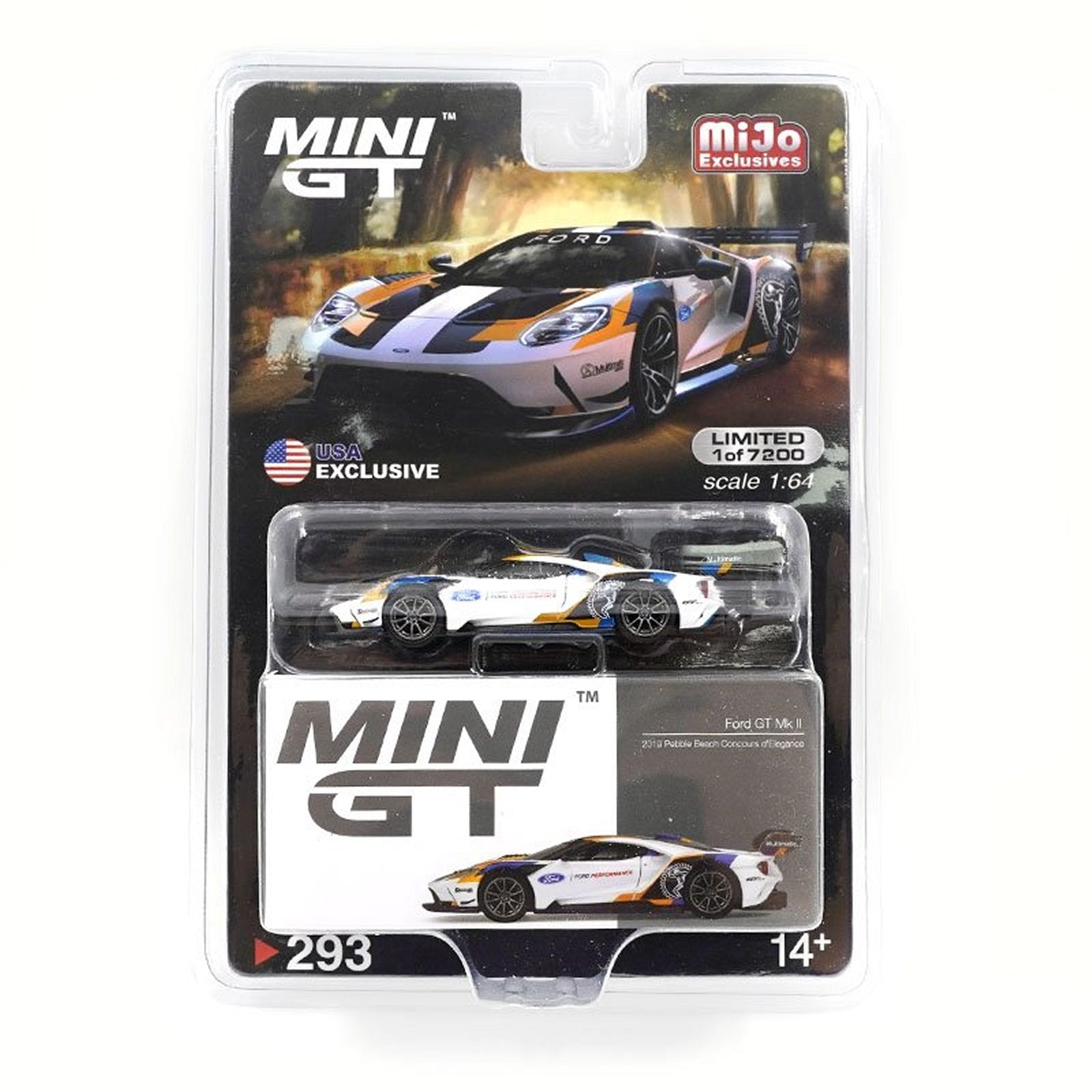 Ford GT Mk II (Pebble Beach Concours d'Elgance 2019) in White/Gold