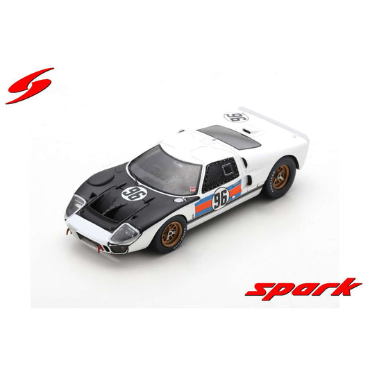Ford GT40 Mk 2 C.Amon/B.McLaren (Shelby American 24H Daytona 1966) in White/Black